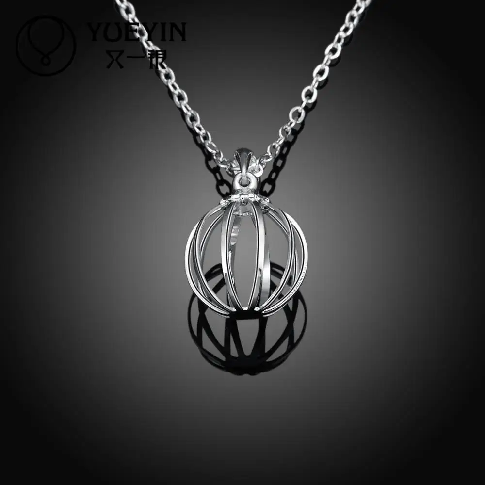 Оптовая продажа серебряное ожерелье ювелирные изделия для женщин Свадьба