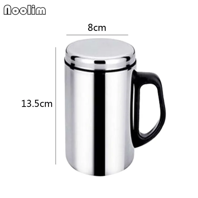 High Quality 300ml/500ml Stainless Steel Travel Mugs Coffee TeaDouble Layers Thermocup | Дом и сад