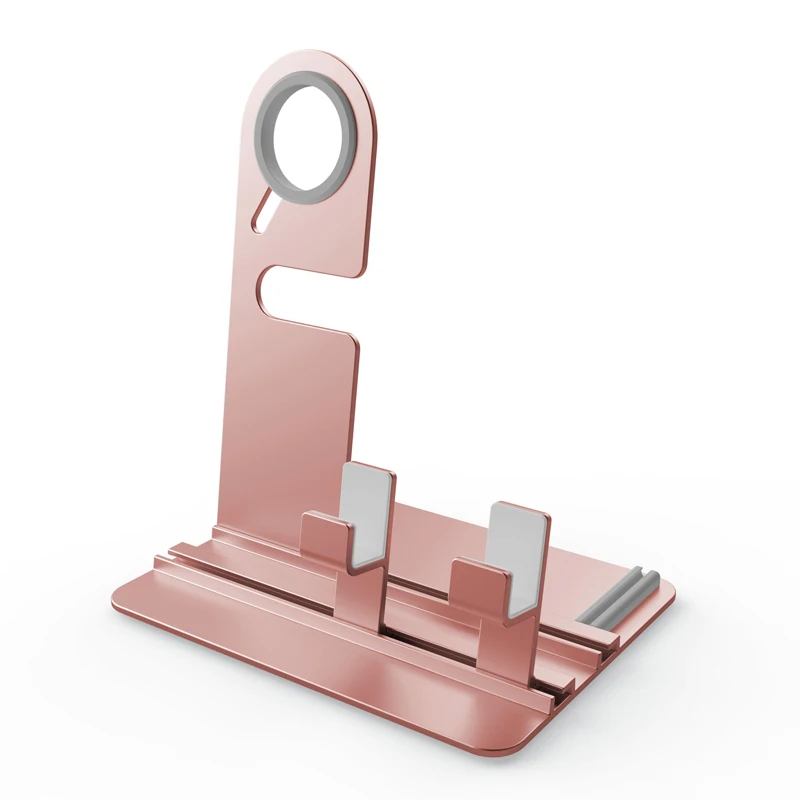 2 в 1 алюминиевая зарядная док станция Подставка зарядное устройство для Apple Watch