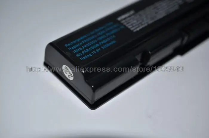 4400 мАч ноутбук аккумулятор для Toshiba Satellite L455D L500 L500D L505 L505D L550 L550D L555 L555D M200 M205 Pro A200 A210