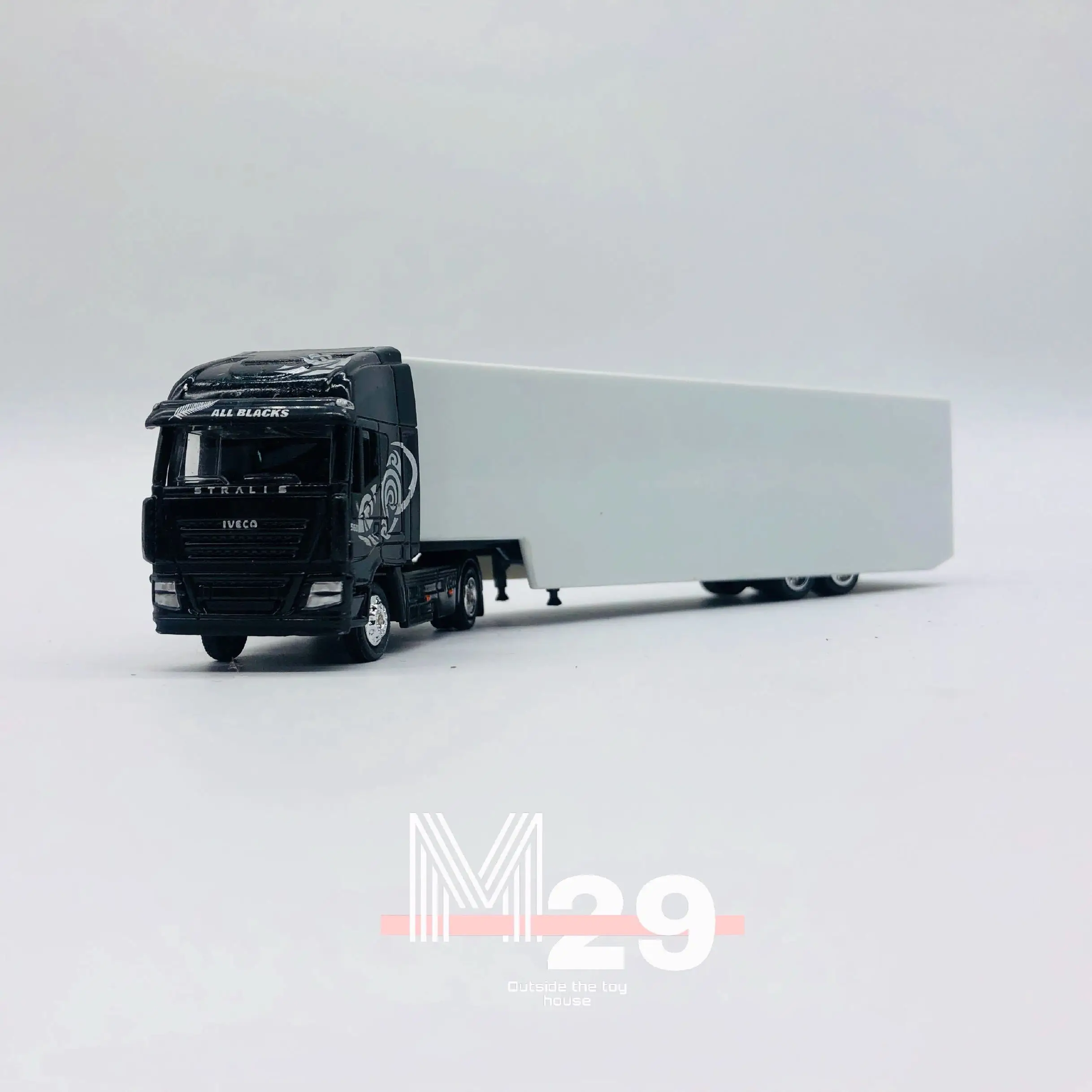 Новинка 1/72 специальная металлическая модель полуприцеп украшение стола для