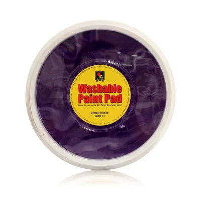 L size Purple Детские креативные игрушки для рисования, моющийся коврик для рисования, безопасная краска для пальцев, Портативная Игрушка «сделай сам», развивающие игры, новинка, подарки - Цвет: L size Purple