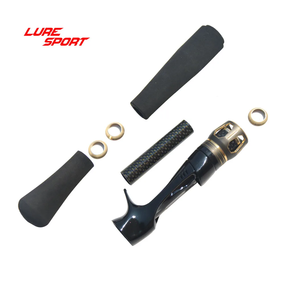 Цвет: желтый LureSport шт катушка сиденье EVA ручка стык Контактное кольцо для проверки обмотки комплект материал для сборки удочки компоненты ремонт DIY аксессуары - Цвет: Цвет: желтый