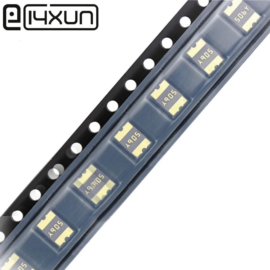 EClyxun 10 шт. 1812 SMD самовосhealing вающийся/самовосrecovering вающийся предохранитель 0 5a 500 мА