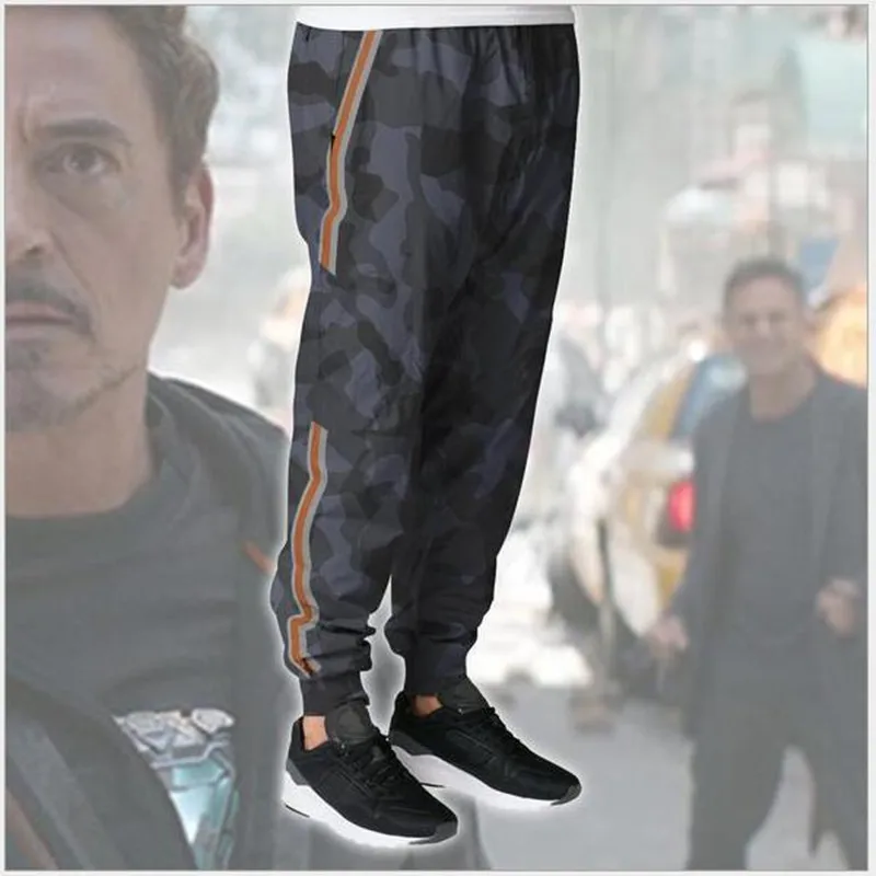 Pants Coshome Мстители 3 бесконечные войны футболка Железный человек Косплей костюмы Toni Толстовка STARK брюки мужские женские весенние куртки пальто - Цвет: Pants
