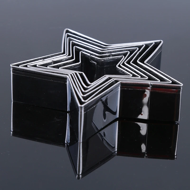 Формочки для печенья из нержавеющей стали DIY форма Звезда резак выпечки