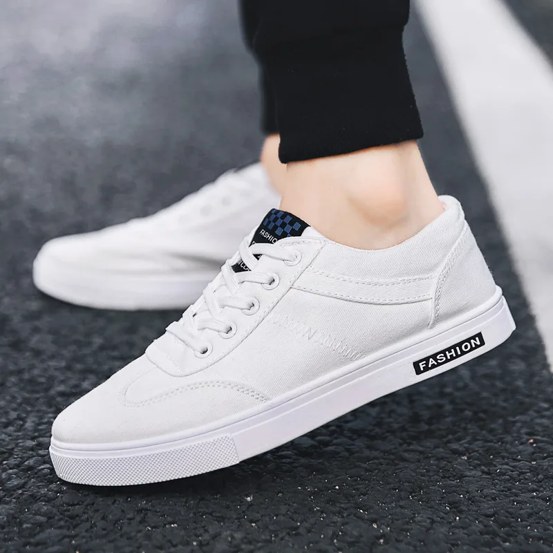 Non-slip Wear-resistant men casual shoes Breathable canvas sneakers 2018 tenis spring summer autumn zapatos hombre | Обувь