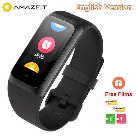 [Английская версия] Amazfit Cor 2 Smart Band 5ATM водонепроницаемый 2.5D ips цветной экран фитнес-трекер монитор сердечного ритма - Цвет: Amazfit Cor 2
