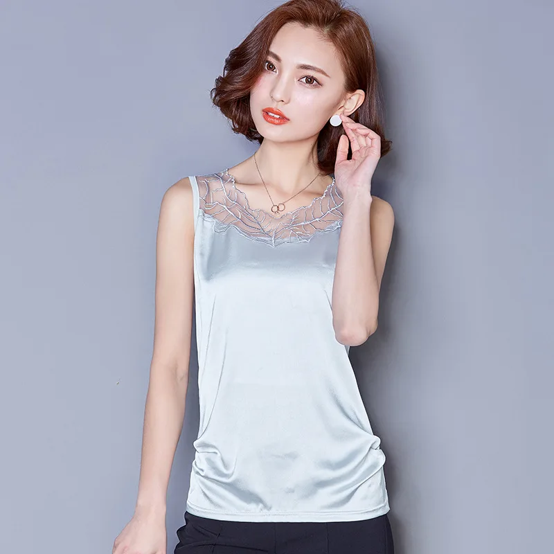 Открытая кружевная жилетка в стиле пэчворк однотонная короткая майка большого