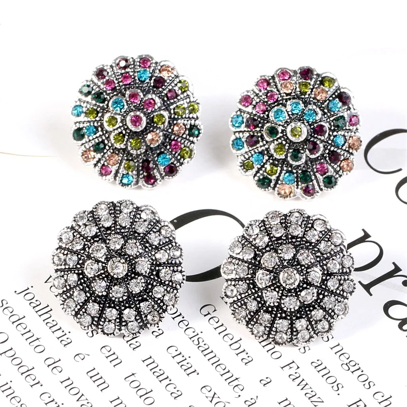 Golden retro all-drill Earrings | Украшения и аксессуары