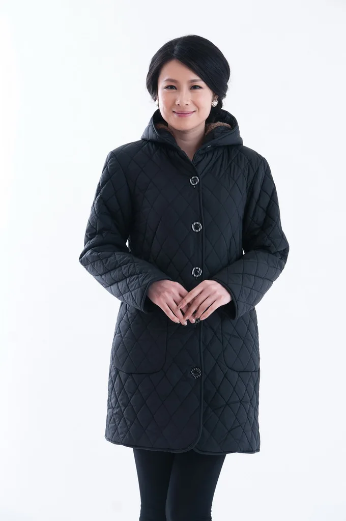 Новинка 2020 куртка с капюшоном для женщин среднего возраста толстая зимняя пальто