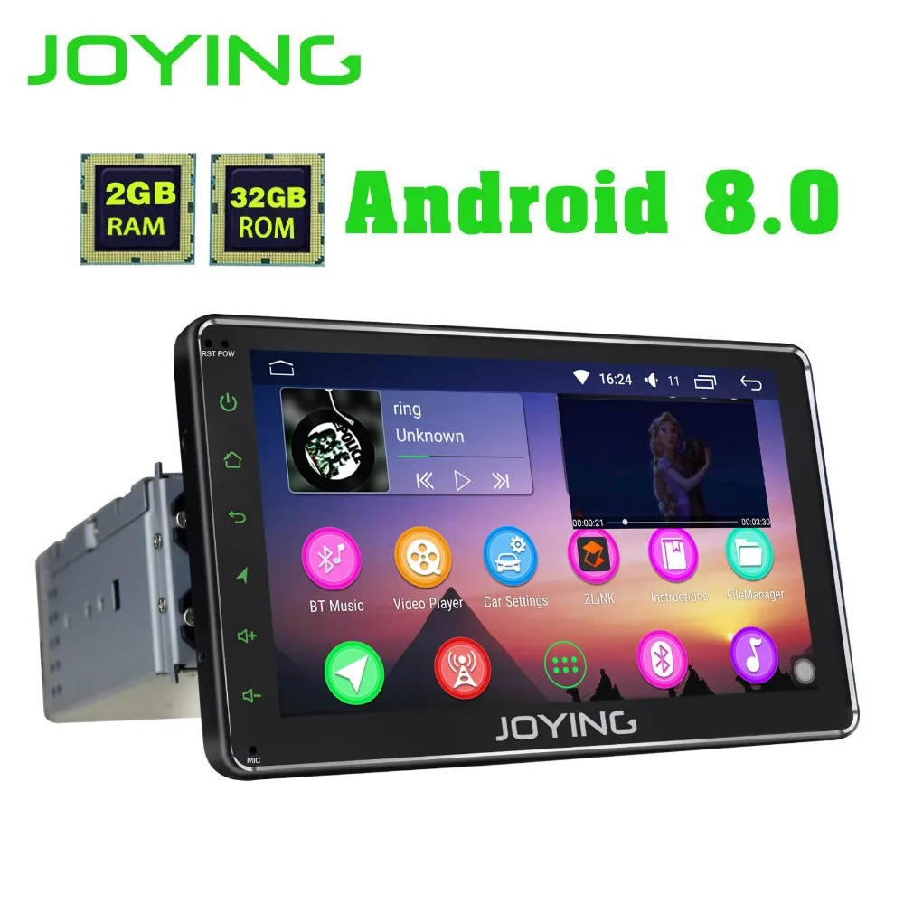 Радуясь 7 &quotодин DIN магнитофон Универсальный Android 8 0 автомобильный Радио Стерео gps