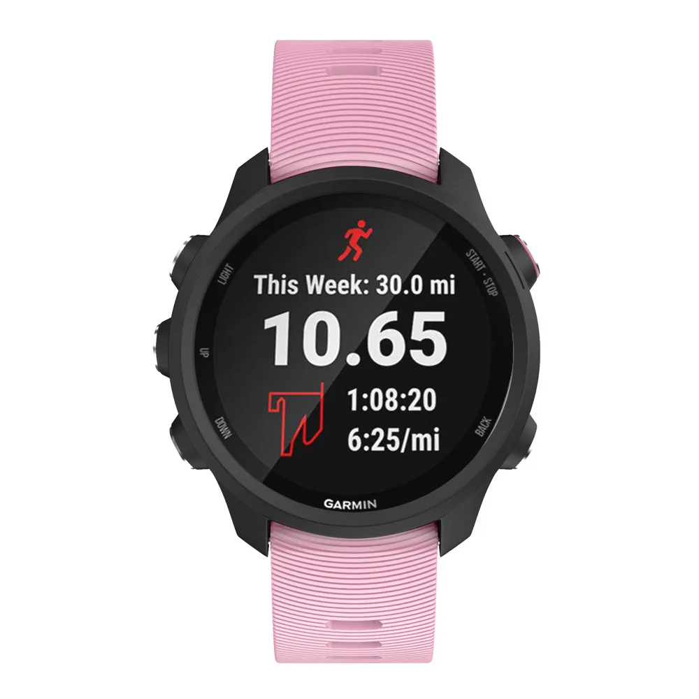 Цветной мягкий сменный силиконовый ремень для Garmin Forerunner 245 смарт-спортивный браслет для Garmin Forerunner 245 M ремешок для часов