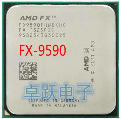 Процессор AMD FX 9590 AM3+ 4,7 GHz 8MB процессор FX серийный поцарапанный кусочки FX-9590 FX9590