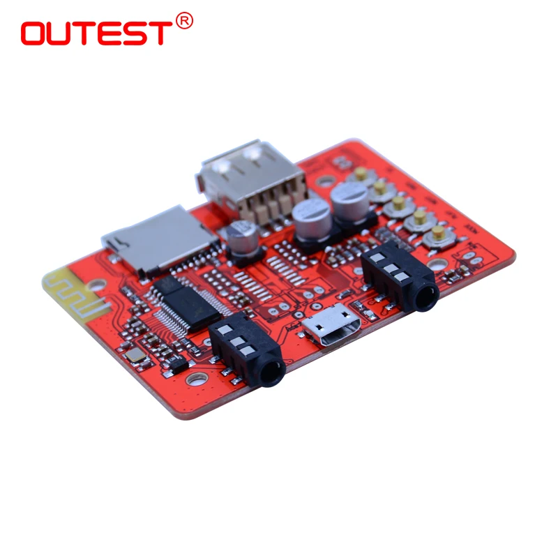 OUTEST 5V беспроводной Bluetooth аудио приемник плата модуль для автомобильного с стерео