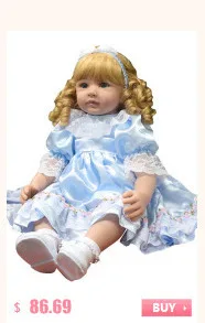 22'' Handmade Newborn Girl Doll Realistic Baby Doll Vinyl Princess Doll with Pink Clothes Kids Toy Birthday Gift for Girls