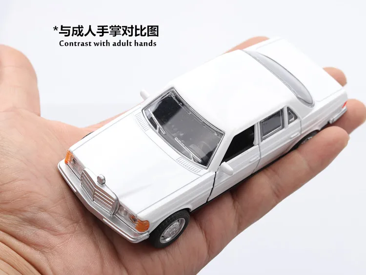 1:36 Игрушечная машина Benz w127 металлическая игрушка литые игрушки и игрушечные транспортные средства модель автомобиля Миниатюрная модель автомобиля игрушки для детей