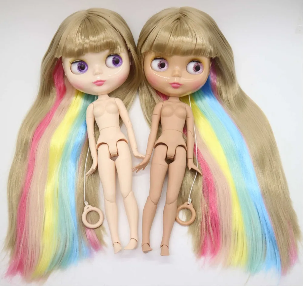 Шарнирная телесная кукла blyth разноцветная фабричная подходит для DIY 1016 | Игрушки и