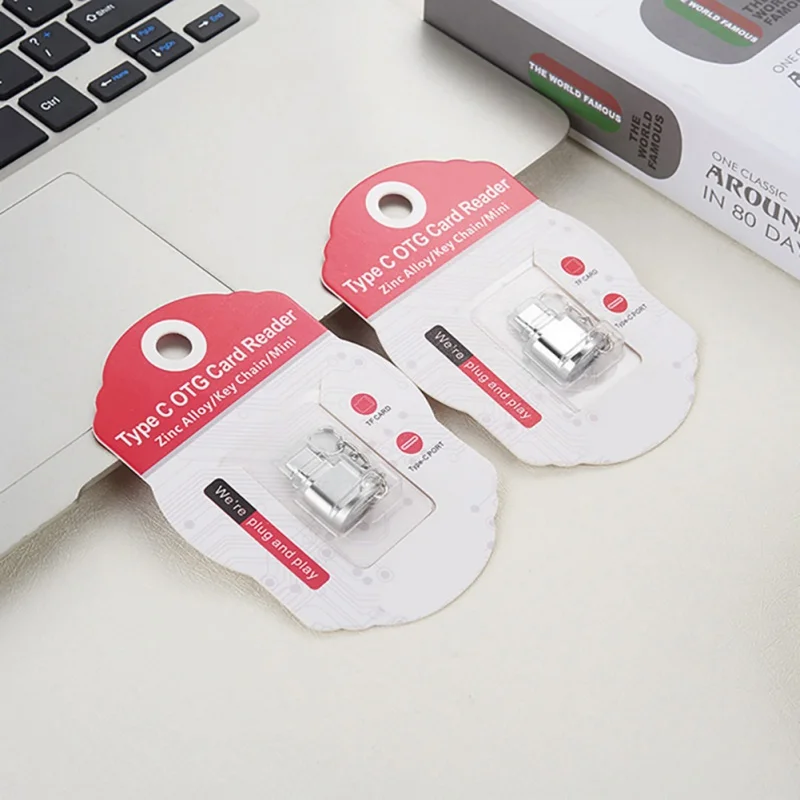 Алюминий USB 3,1 тип-c Micro SD TF памяти считыватель карт OTG адаптер для samsung Xiaomi HuaWei Macbook с висячей пряжкой