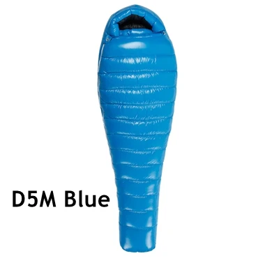 D5 M BLUE Aegismax сверхлегкий сгущает мешки-мумия спальный мешок белая утка вниз открытый отдых туризм D1000 / D1300 / D1500 Slaapzak зима спальный мешок взрослый спальник туристический мешок спальный туризм - Цвет: D5 M BLUE