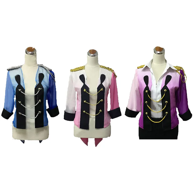 Yuri on Ice Victor Nikiforov Yuri костюм кацуки для косплея голубого, розового, фиолетового цвета, сочетающаяся одежда, пальто Yuri! Костюм на льду