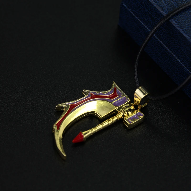 Лидер продаж металлическое ожерелье DOTA 2 с молотком сломанной костью подвеска