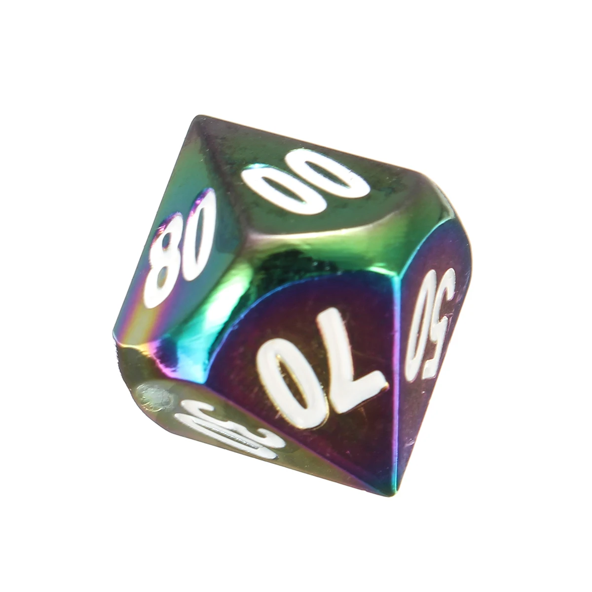 7 шт./компл. Радуга Металлические многогранные Dice цинковый сплав D8 D6 D4 D20 D12 D10 кости сумка DND RPG MTG ролевая группы игра в кости