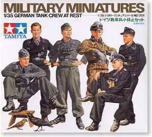 Немецкая сборка танка Tamiya 35201 1/35 миниатюрная времен Второй мировой войны военные