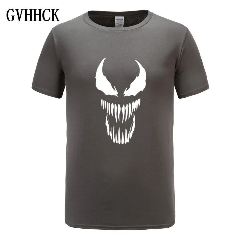 Venom Футболка мужская мода футболка аниме оригинальность Человек-паук хлопок Футболка Европейский Размер Уличная фильм топы тройник