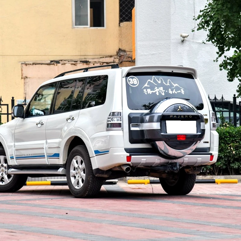 Высококачественный АБС-спойлер для Mitsubishi Pajero V73 2005 до, спойлер на крышу, грунтовка или любой цвет, задний спойлер для Pajero V73