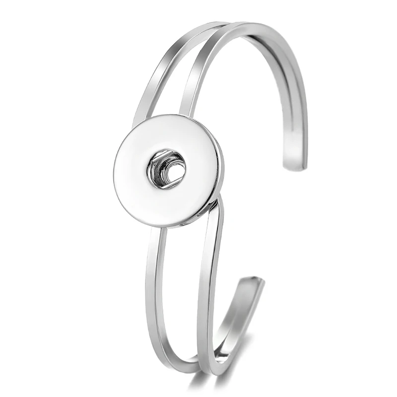 NN-591 10 шт./лот Vocheng оснастка Кнопка талисманы ожерелье имбирь оснастки ювелирные изделия 18 мм с нержавеющей стали цепи NN-628* 10 - Окраска металла: NN-591