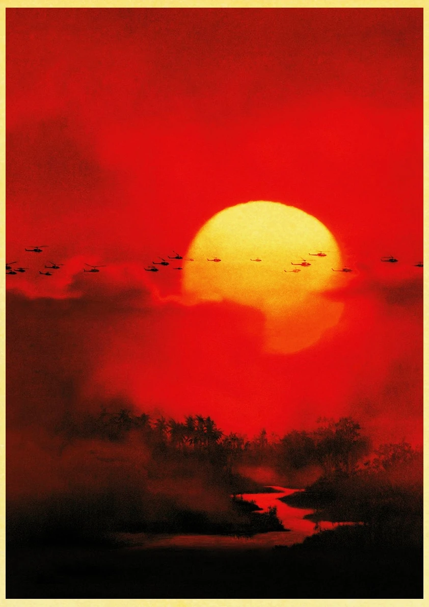 E099 Apocalypse Now Marlon Brando винтажный бумажный плакат настенная живопись украшение дома 42X30 см 30X21 см - Цвет: E099