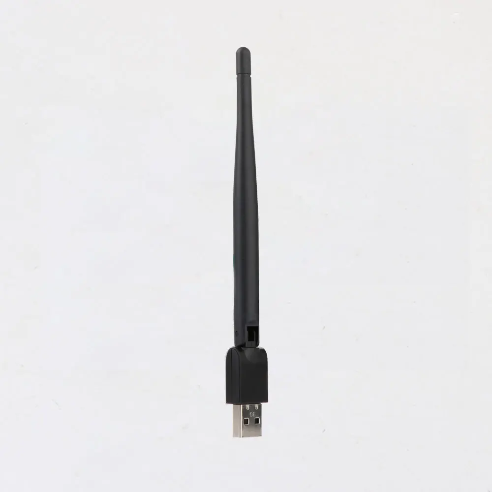 Ralink RT5370 150 Mbps WiFi USB Антенна LAN адаптер с поворотная антенна и розничная упаковка для спутниковый приемник PC Windows