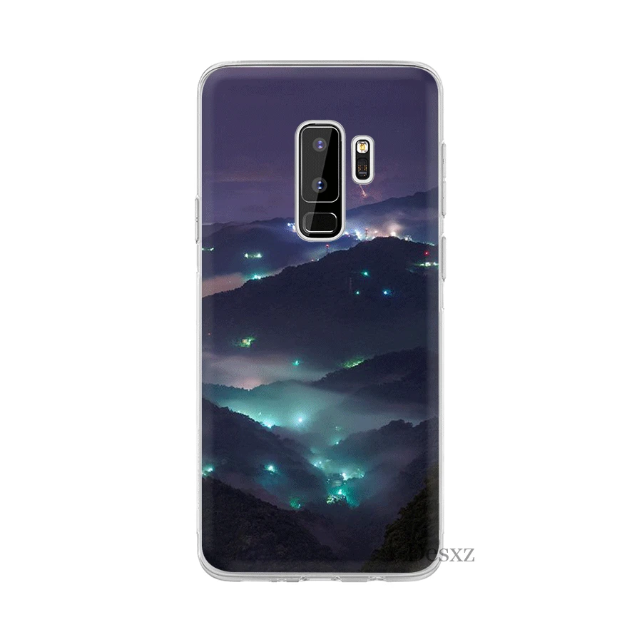 Красивый сценический чехол для Samsung S3 S4 S5 S6 S7 Edge S8 S9 S10 Plus S10e Note 8 9 Жесткий Чехол |