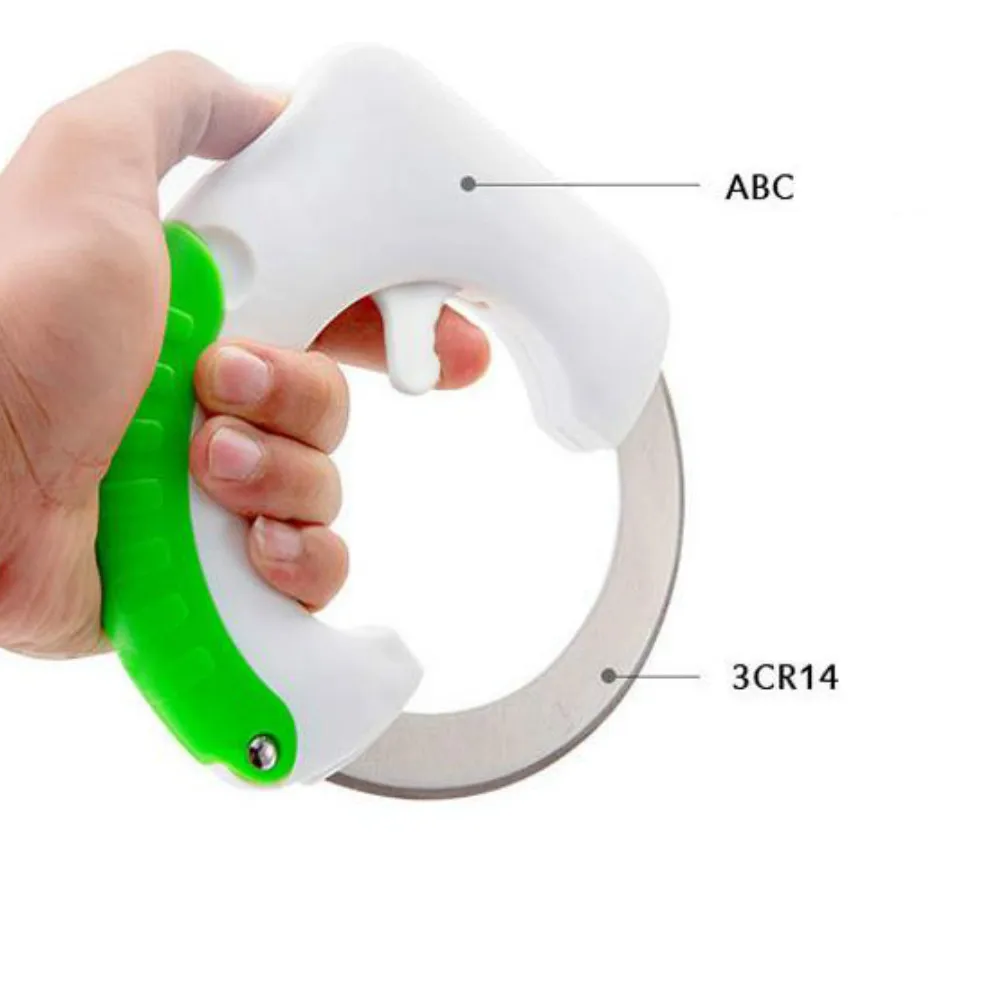DAOMACHEN Rolling Knife Circular Kitchen Cutter Pizza Wheel Pastry Vegetable Chopper Free Shipping | Дом и сад