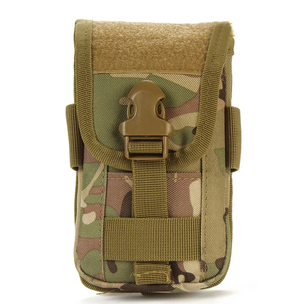 CP Тактическая Сумка Molle Compact EDC utile Gadget, поясная сумка с кобурой для сотового телефона и слотами для карт для телефона 4-5,7 дюймов - Цвет: CP