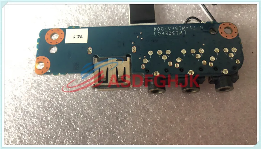 Для CLEVO W150ER W170ER USB тачпад светодиодный светодиодная плата 6 71 W15EA D04 B5134 D03 W15ES D01