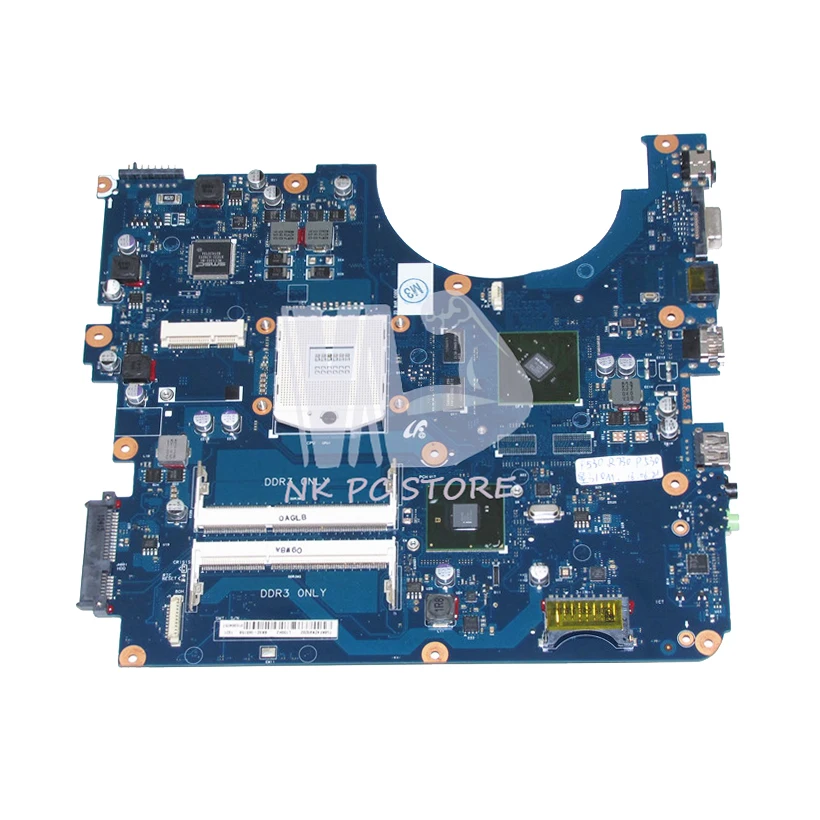 

NOKOTION For Samsung R780 R730 17.3 inch Laptop Motherboard HM55 DDR3 GT310M Free CPU BA92-06515A BA92-06515B BA41-01174A