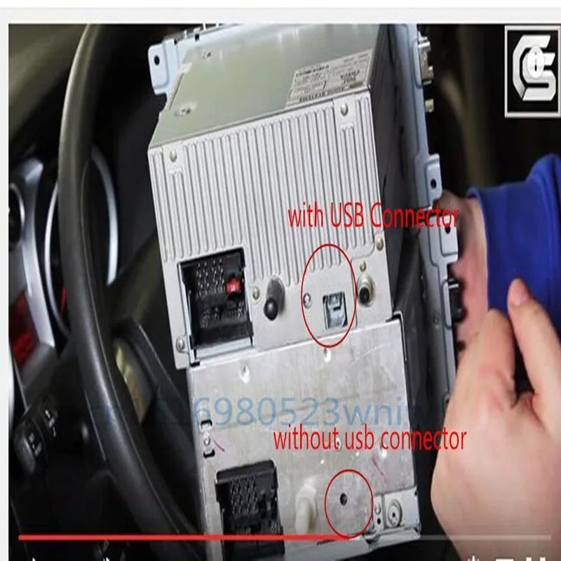 Cafoucs автомобильные аксессуары Aux Usb интерфейсы кнопка с мини USB кабель для Ford Focus Cd Dvd плееры Usb Aux