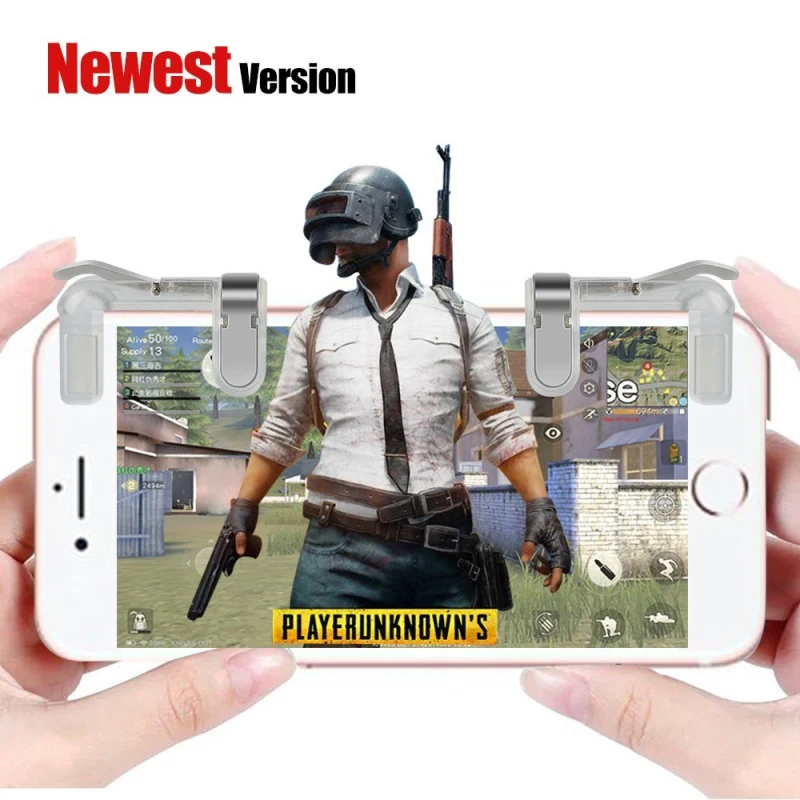 Wrumava 1 пара PUBG мобильная игра кнопка огня цель ключ смартфон игровой триггер L1 R1 шутер контроллер прозрачный