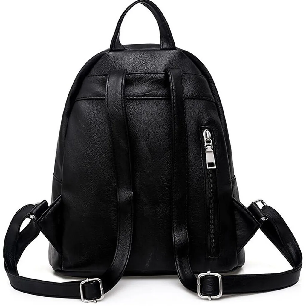 Новинка 2019 модная женская однотонная кожаная сумка на плечо для улицы