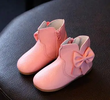 Surprise Wholesale New Children's Snow Boots Kids Plush Warm shoes Baby Red Pink Winter Enfatnts |