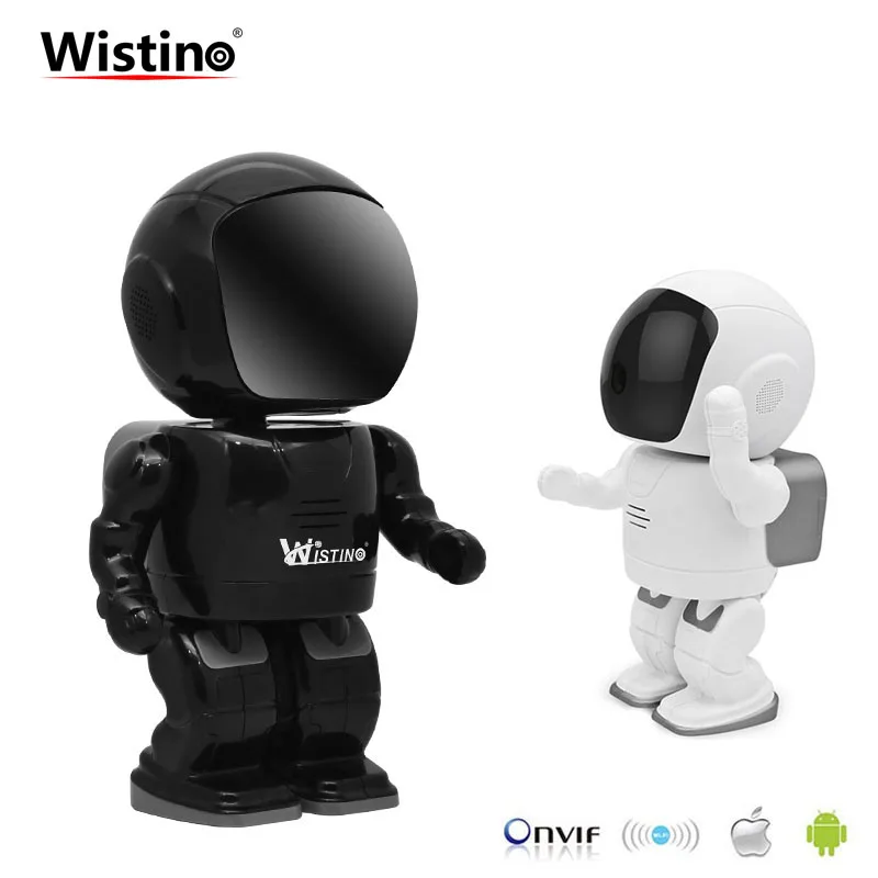 Wistino CCTV Беспроводная IP камера для помещений HD 2MP wifi робот PTZ наблюдения умный дом