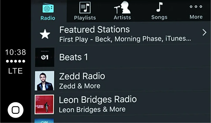 Ouchuangbo Android автомобильный адаптер carplay Радио Аудио плеер с USB портом для iphone и
