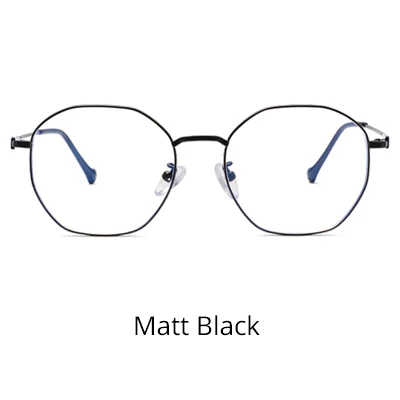 Matt Black Ralferty анти-голубые легкие очки оправа женские мужские компьютерные очки близорукость рецепт; очки oculos de grau D1908 - Цвет оправы: Matt Black