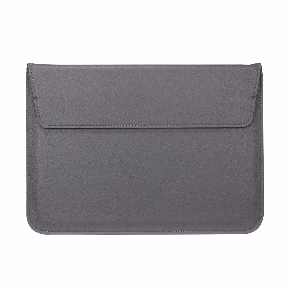 Для Macbook Air Pro retina 11 12 13 15 6 4 3 дюймов чехол для ноутбука кожаный магнит сумка