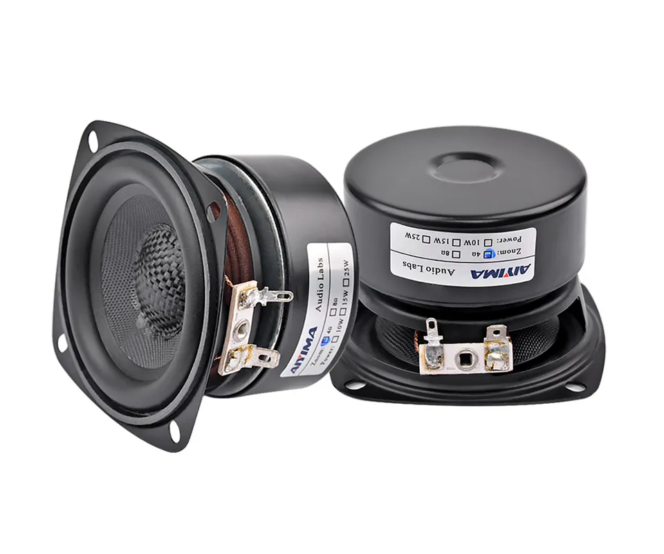 AIYIMA 2 шт. 3 дюйма аудио портативные колонки Altavoz Portatil 4 8 Ом 20 Вт полный спектр Hifi музыкальный динамик DIY для домашнего кинотеатра