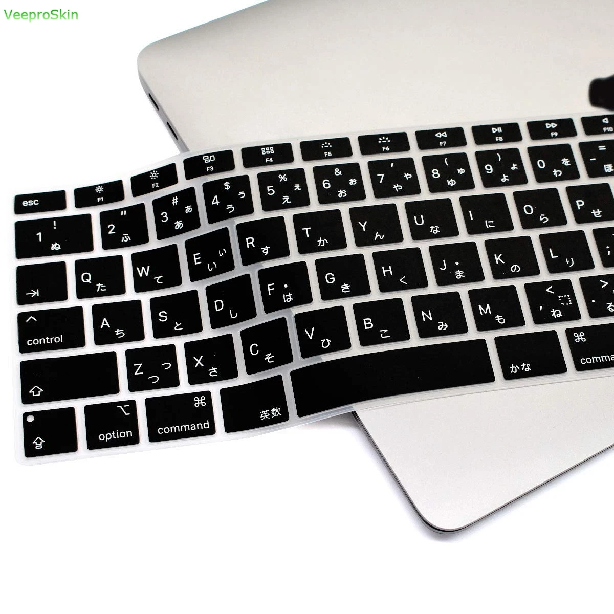 Черный Японский силиконовый чехол для клавиатуры кожи MacBook новейший Air 13 дюймов