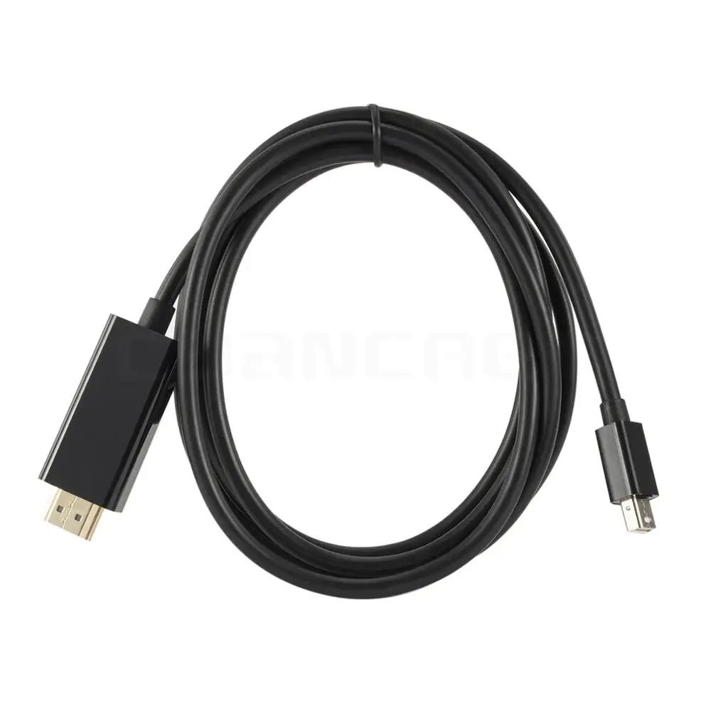 Видеокабель преобразователь Mini Displayport DP в HDMI порт 1 8 м HD кабель штекер адаптер