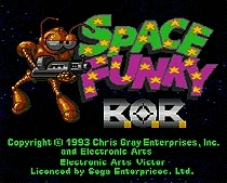 Space Funky B.O.B 16 bit MD Game Card For Sega MegaDrive Genesis game console | Электроника